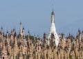 Pagodas at Kakku Royalty Free Stock Photo