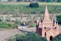 Pagodas and temples of Bagan and carriage for rent and service touristin Myanmar