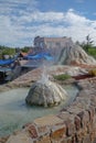 Pagosa Springs Resort and Spa and mineral deposits. Royalty Free Stock Photo