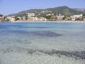 Paguera beach and hotels in Mallorca Royalty Free Stock Photo