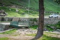 Pahalgam, Jammu & Kashmir, India: Dated- August 20, 2018: A Hyundai Creta SUV car parked on a dusty road in a health resort full Royalty Free Stock Photo