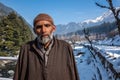 Portrait of a muslim man in pahalgam