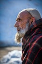 Portrait of a muslim man in pahalgam