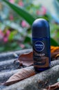 Pahang, Malaysia - March 19, 2022: Nivea man deodorant