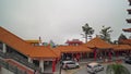 The tourists can seen exploring the Chin Swee Caves Temple in Genting Highland.