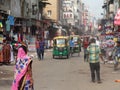 Paharganj, the Main Bazar of New Delhi, India