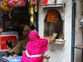 Paharganj, the Main Bazar of New Delhi, India