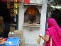 Paharganj, the Main Bazar of New Delhi, India