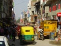 Paharganj, the Main Bazar of New Delhi, India