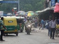 Paharganj, the Main Bazar of New Delhi, India