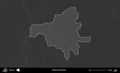 Pahoscki Sielsaviet highlighted, Belarus. Grayscale Royalty Free Stock Photo