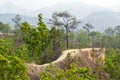 Pai Canyon at sunset, and dramatic scenery, Mae Hong Son province,northern Thailand