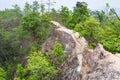 Pai Canyon at sunset,and dramatic scenery, Mae Hong Son province,northern Thailand