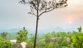 Pai Canyon at sunset,and dramatic scenery, Mae Hong Son province,northern Thailand