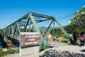 Pai Historical Bridge Pai Memorial Bridge in Pai, Mae Hong Son Province, Thailand.