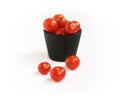 Pail of Tomatoes Royalty Free Stock Photo