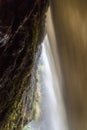 Pailon del Diablo Devil`s Cauldron waterfall, Ecuador Royalty Free Stock Photo