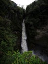 Pailon del diablo Devils Cauldron highest waterfall Rio Pastaza river cascades route Banos Tungurahua Amazonia Ecuador Royalty Free Stock Photo