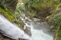 Pailon del Diablo waterfall, Ecuador Royalty Free Stock Photo