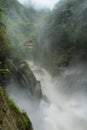 Pailon Del Diablo waterfall, Ecuador Royalty Free Stock Photo