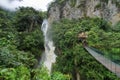 Pailon Del Diablo waterfall, Ecuador
