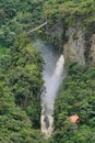 Pailon Del Diablo waterfall, Ecuador Royalty Free Stock Photo