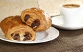 Pain au chocolat Royalty Free Stock Photo