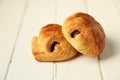 Pain au chocolat Royalty Free Stock Photo