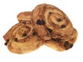 Pain Aux Raisin Danish Pastry Royalty Free Stock Photo