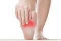 Pain in the female foot