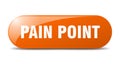 pain point button. pain point sign. key. push button.