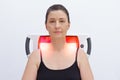 Fibromyalgia pain relief infrared heat lamp