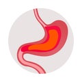 Gastritis Symptom Icon