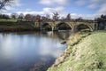 Paine`s Bridge Chatsworth House in Derbyshire, UK