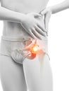 Painful hip joint