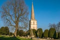 Painswick St Mary's at Easter Time.