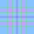 Paint background textile plaid, valentine texture fabric seamless. List tartan vector check pattern in cyan and violet colors