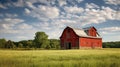paint barn red Royalty Free Stock Photo