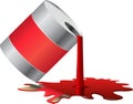 Paint barrel Royalty Free Stock Photo