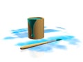 Paint barrel Royalty Free Stock Photo