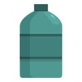 Paint bottle icon cartoon vector. Room class space