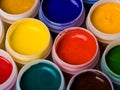 Paint bottles Royalty Free Stock Photo