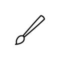 Paint brush, art icon. Element of Education icon. Thin line icon Royalty Free Stock Photo