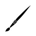 Paint brush icon. Vector logo painter. Art brush symbol Royalty Free Stock Photo