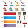 Paint brush set