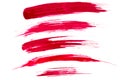 Paint brush strokes Royalty Free Stock Photo