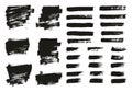 Paint Brush Thin Background & Lines High Detail Abstract Vector Background Mix Set 124 Royalty Free Stock Photo
