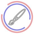 Paint Brush vector icon