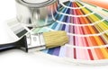 Paint color swatches