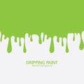 Paint dripping. Dripping liquid. Paint flows. Current paint stains. Current drops. Dripping blood. Seamless pattern. Current inks